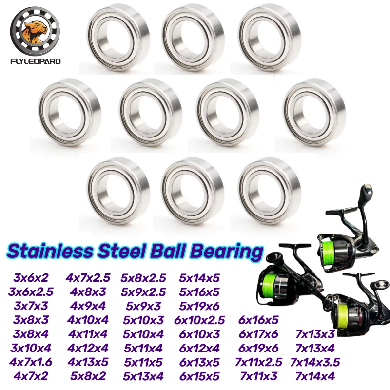 Fly Reel - 10 قطع محامل SMR85ZZ 5x8x2.5 مم