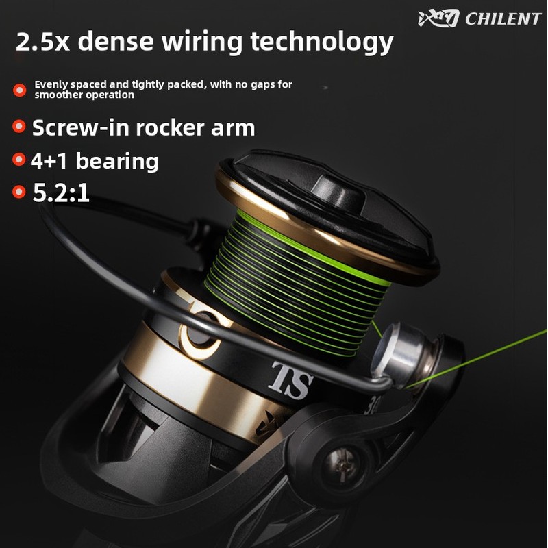 Ice Fishing Reel - عجلات صيد معدنية متطورة ذات تصميم