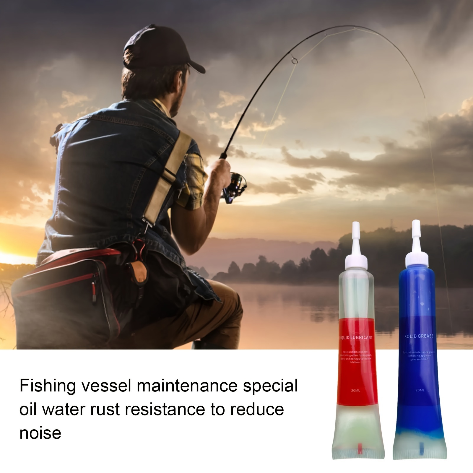 Reel Lubricant - طقم صيانة عجلة الصيد مكون من