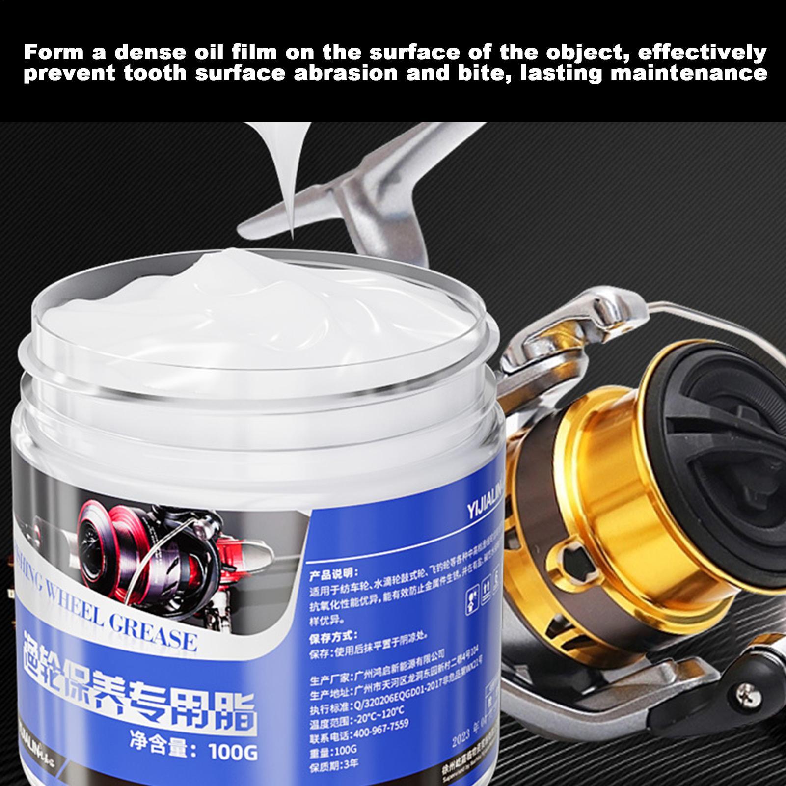 Reel Lubricant - زيت وشحم صيانة بكرات الصيد 100