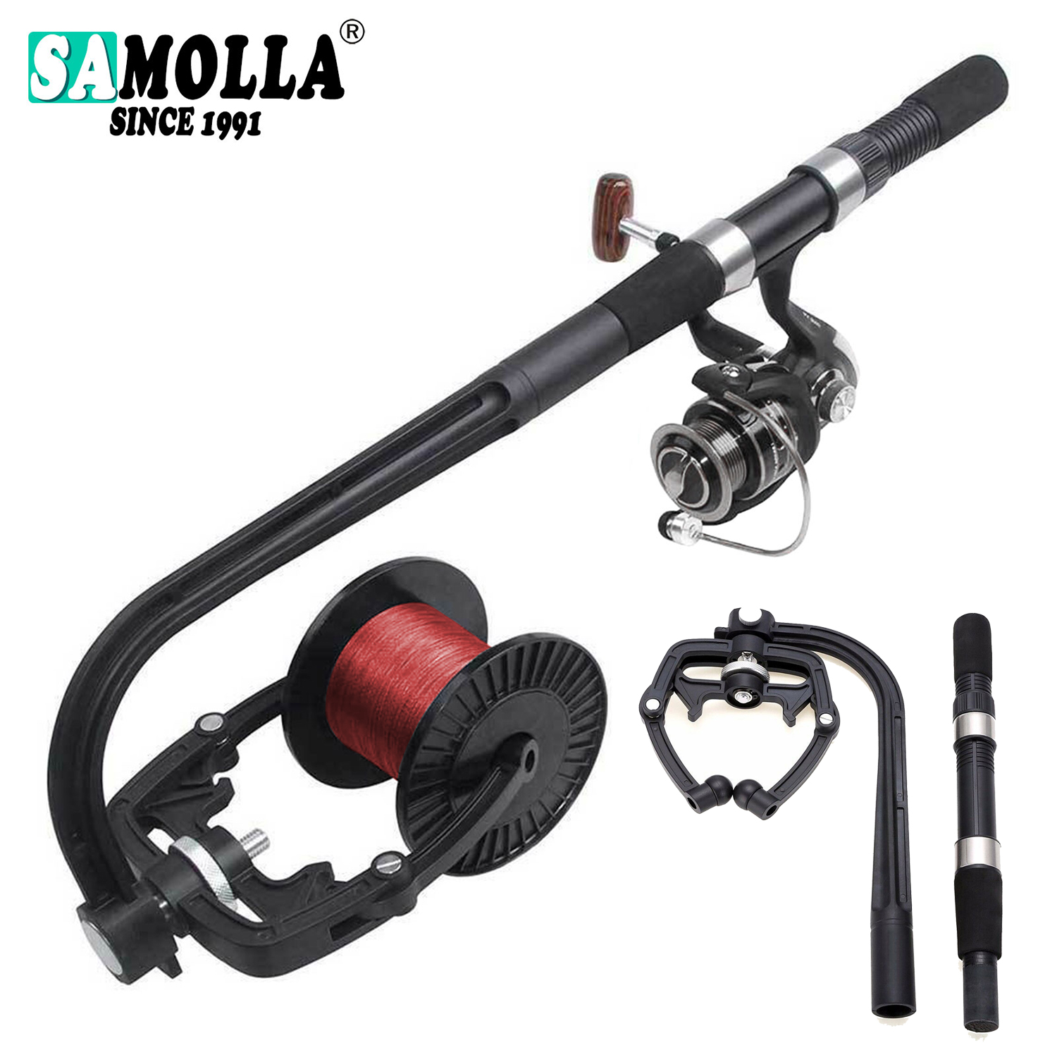بكرة خط صيد محمولة للغزل Baitc - مراجعة Spinning Reel وسعره