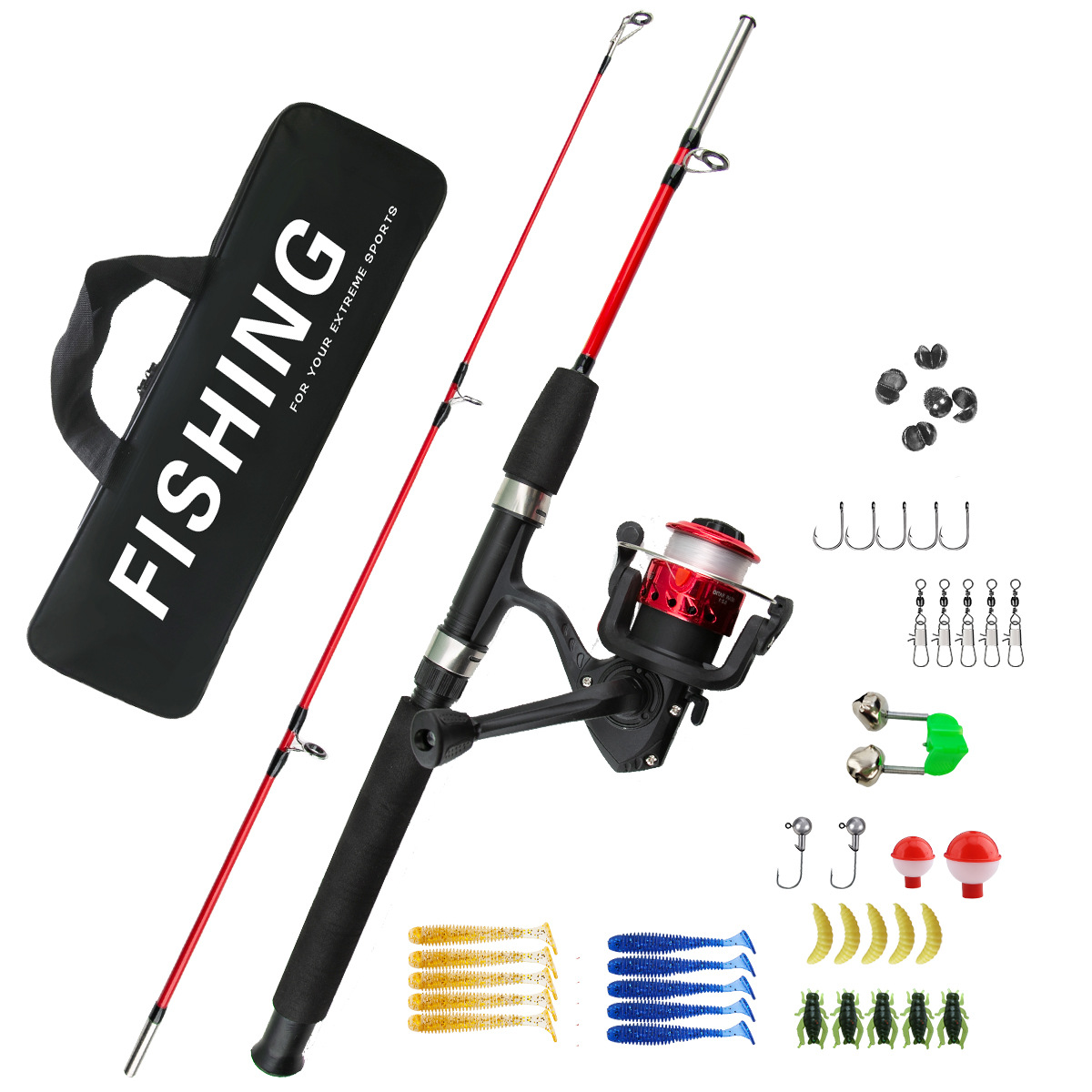 طقم صيد الأسماك على الجليد من  - مراجعة Ice Fishing Reel وسعره