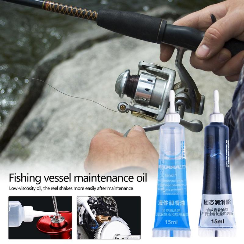 الصيد بكرة صيانة النفط والشحوم - مراجعة Spinning Reel وسعره