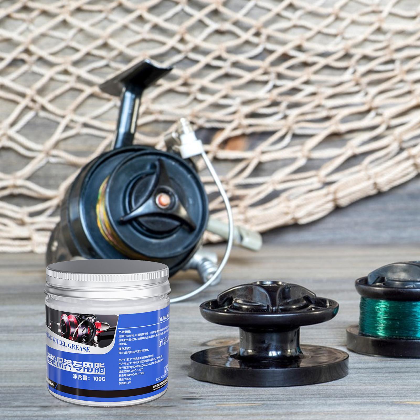 زيت وشحم صيانة بكرات الصيد 100 - مراجعة Reel Lubricant وسعره
